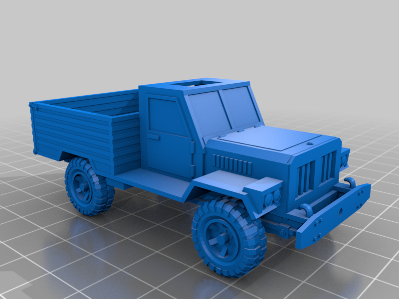 28mm pickup model