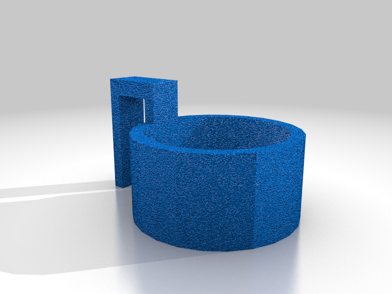 French fry sauce holder stl