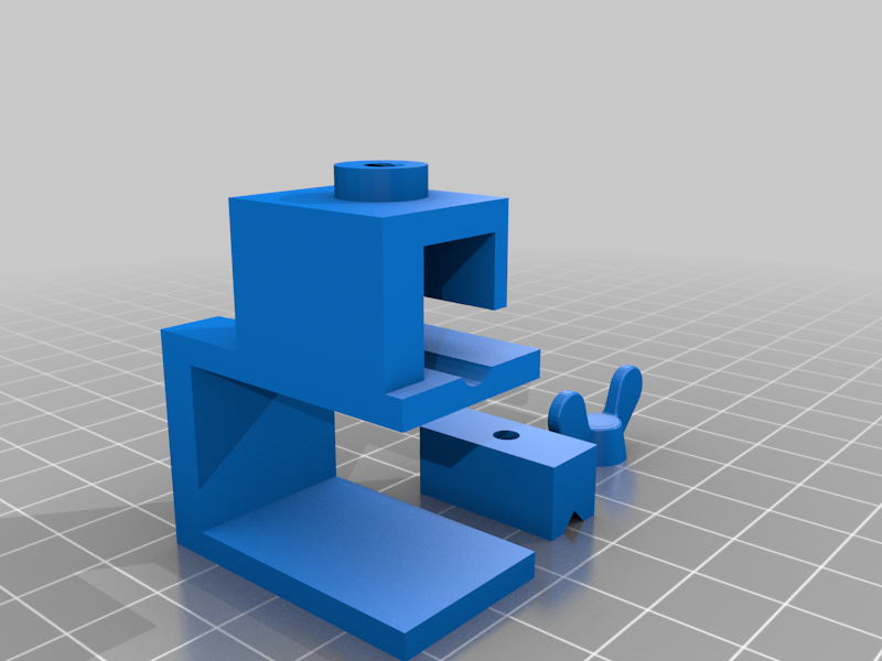 Mouse cable desk clamp