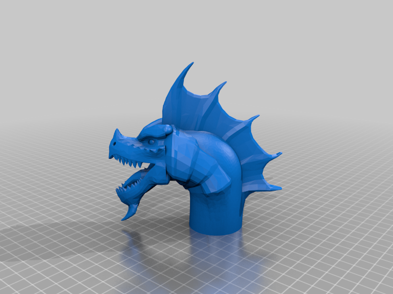 Instant Pot Dragon, Smoothed, with GAP