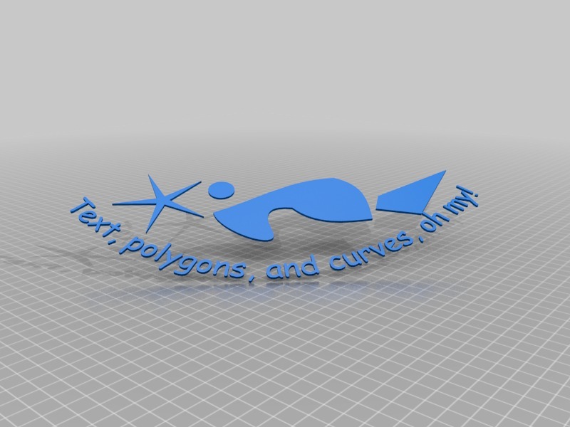 Inkscape OpenSCAD DXF Export