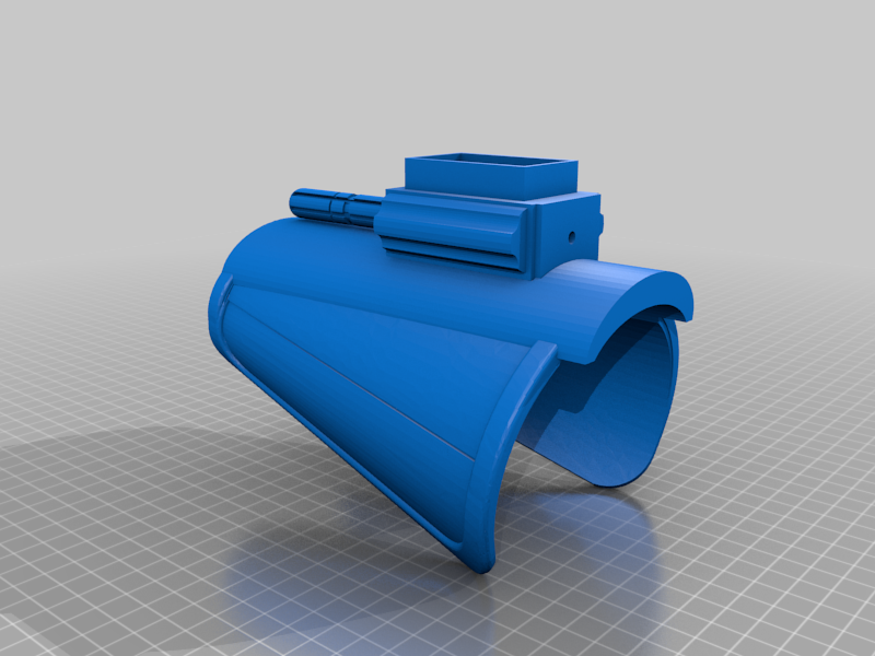 Forearm cover with dart gun