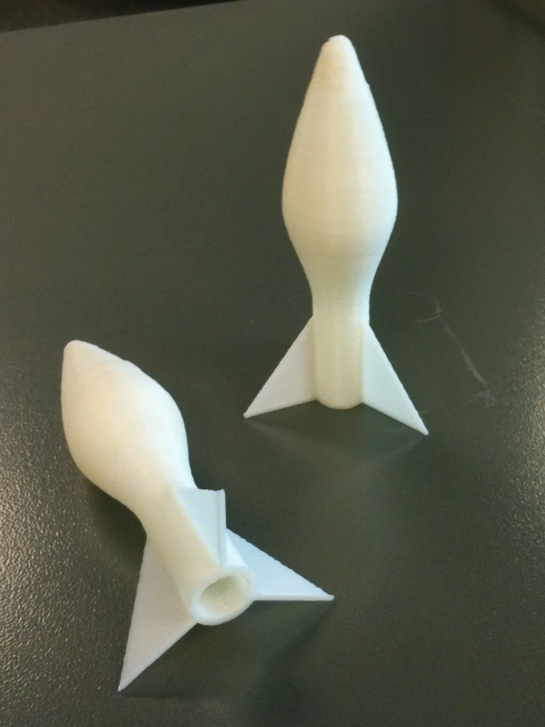 Bi-Carb Powered Rocket