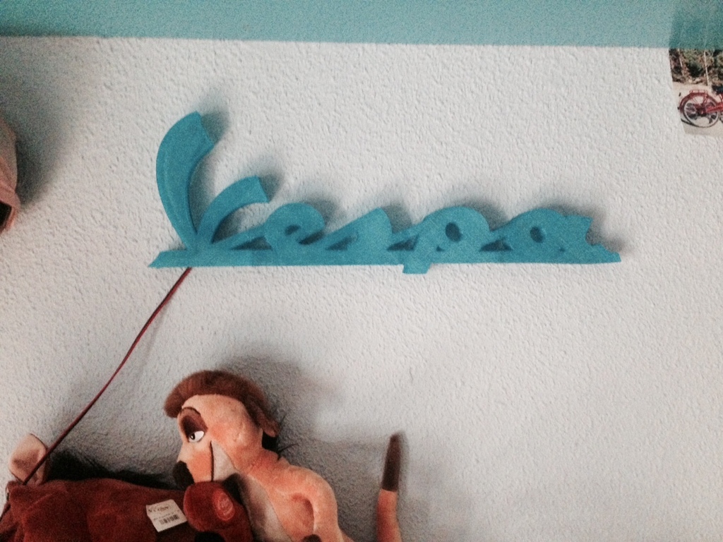 VESPA NEON SIGN