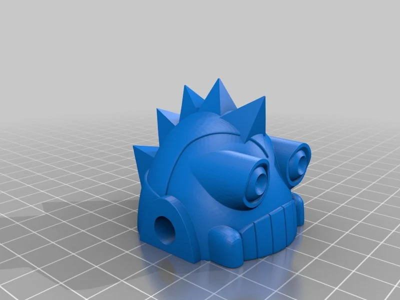 Kongotronic dragon/punk rock head