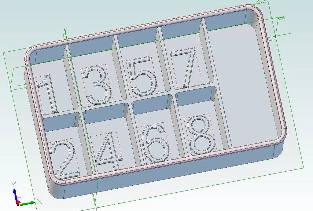 Part tray for electronics disassembly