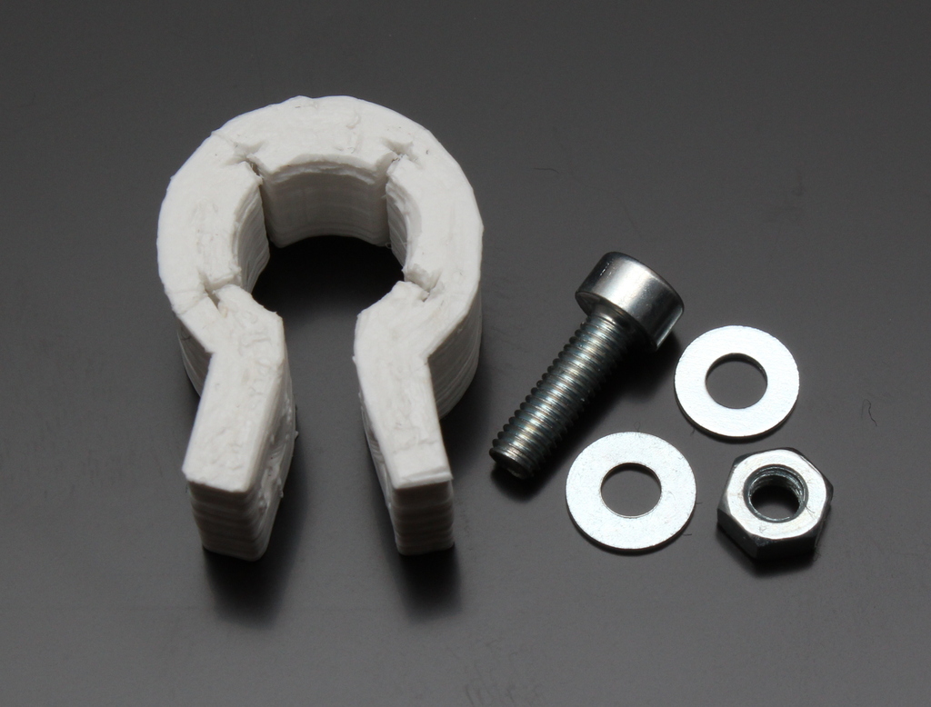 Snap-on clamp M8