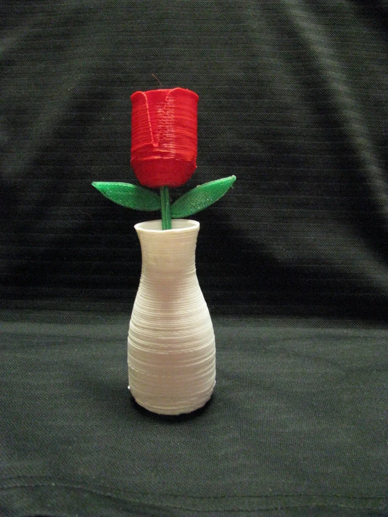 Vase Stem Rose