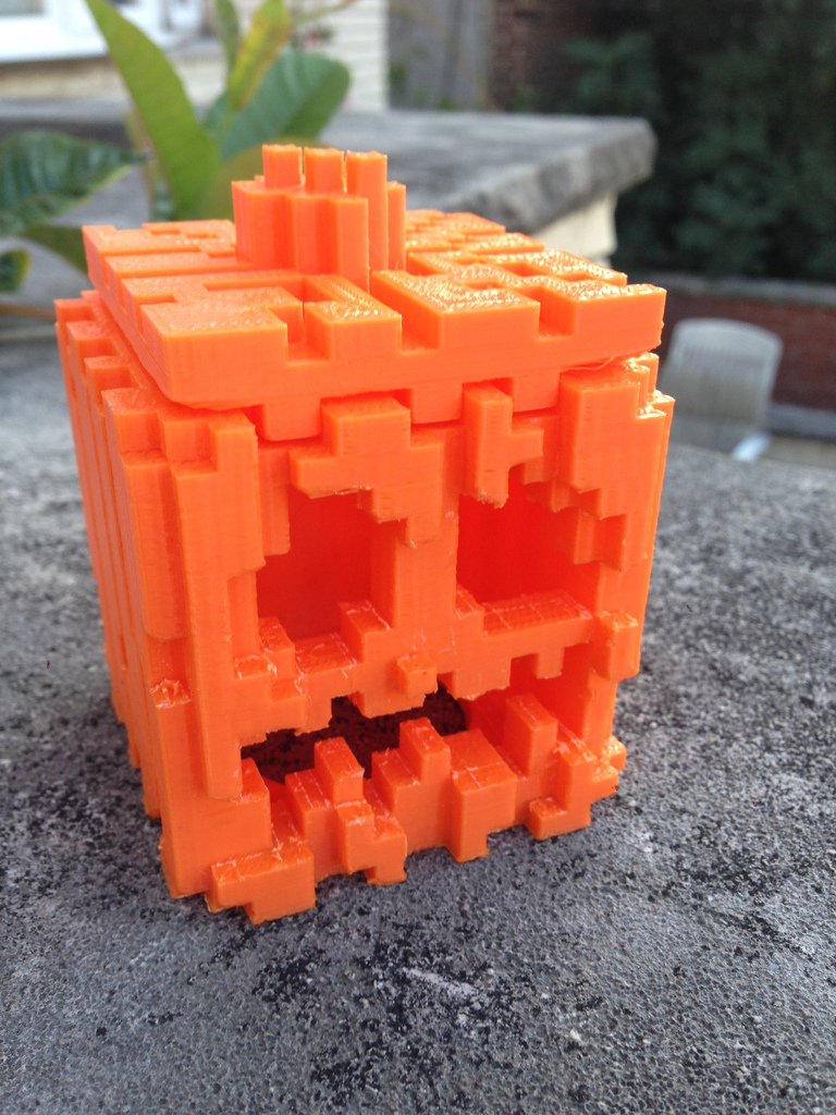 Minecraft Pumpkin and Jack-o-lantern improved