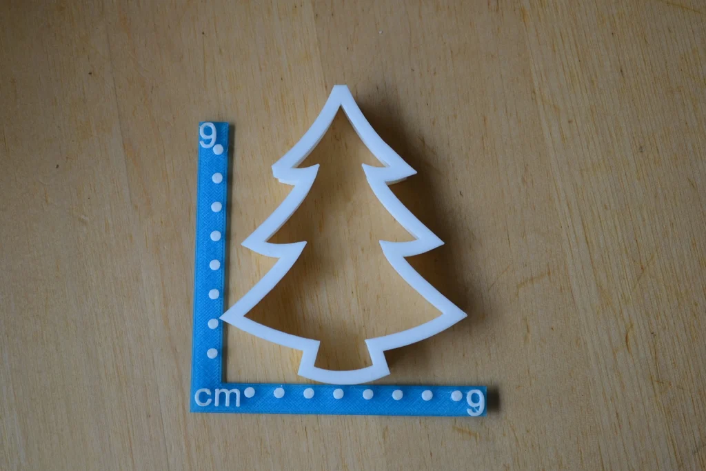 Christmas tree cookie cutter. Really nice as a decoration as well.