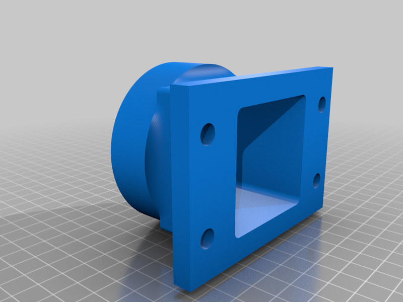 Miata intake filter adapter