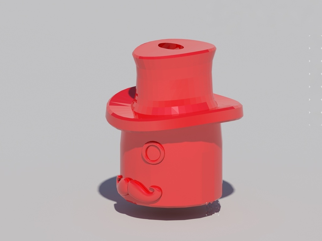"Chap" Stick Lipbalm Key Ring Adapter