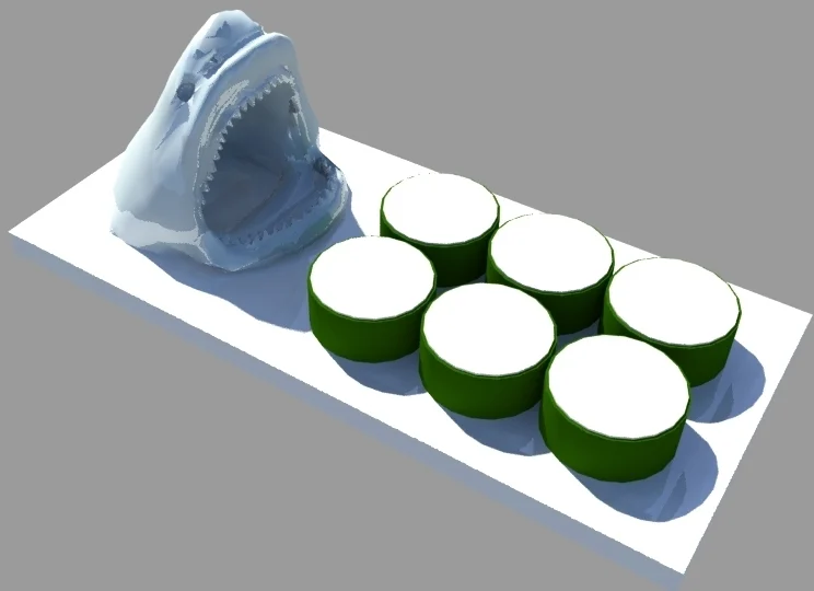 Sushi plate - Shark