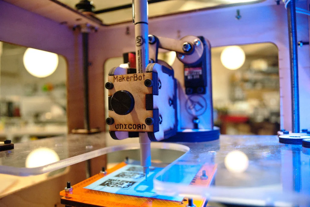 Makerbot Unicorn Pen Plotter