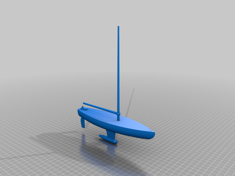 Pond Racer Model Sailboat