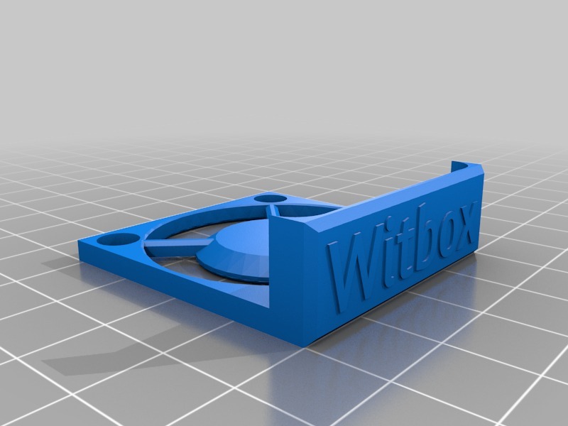 Fan protector for Witbox and Hephestos