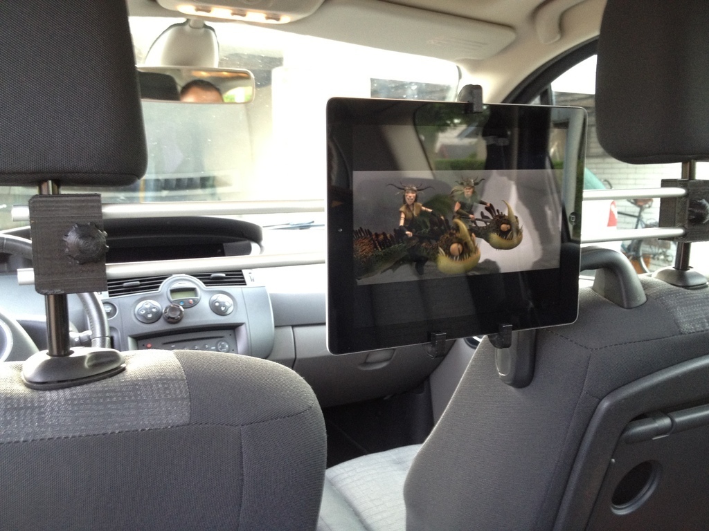 iPad Backseat Cinema