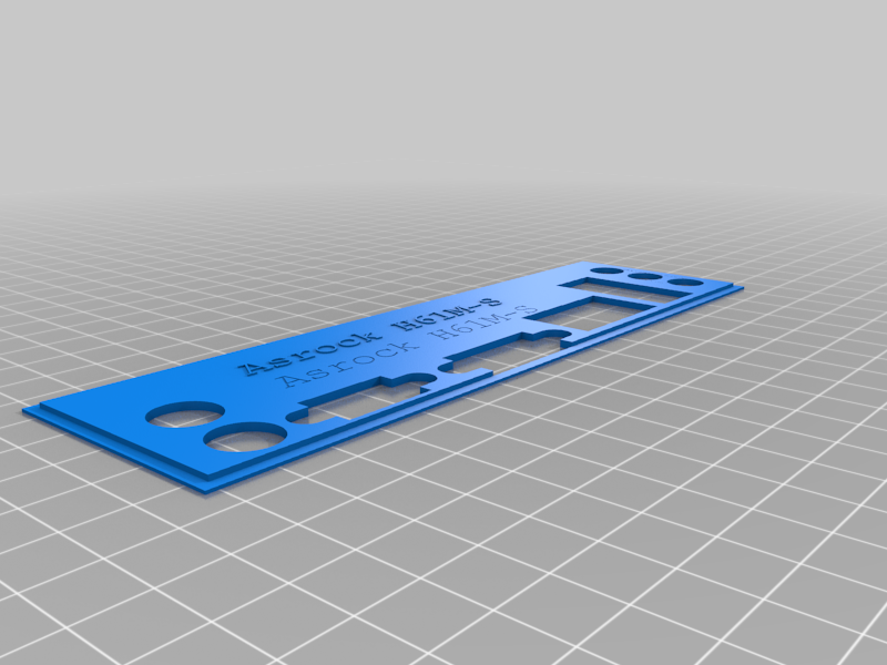 OScad ATX ioShield