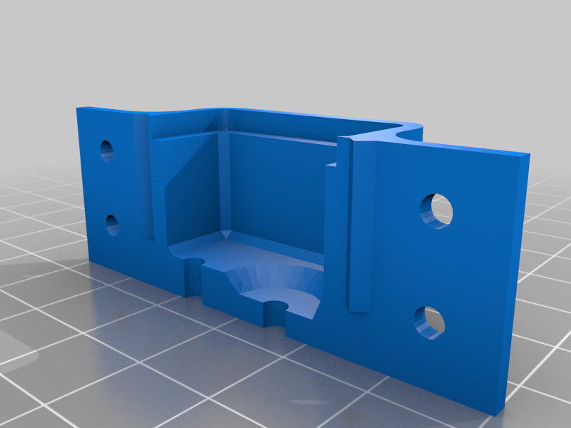 Remix of Martin_s E3D v6 Silicone Cover Mold, split mold.
