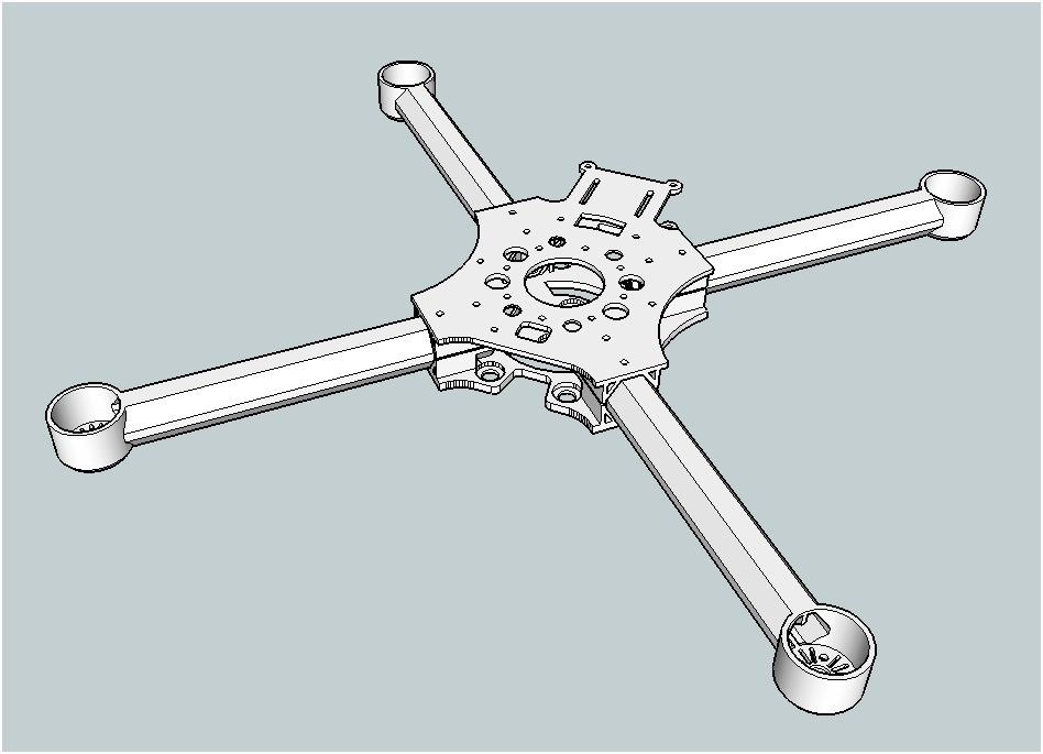 Tubular Crossfire 2 quadcopter