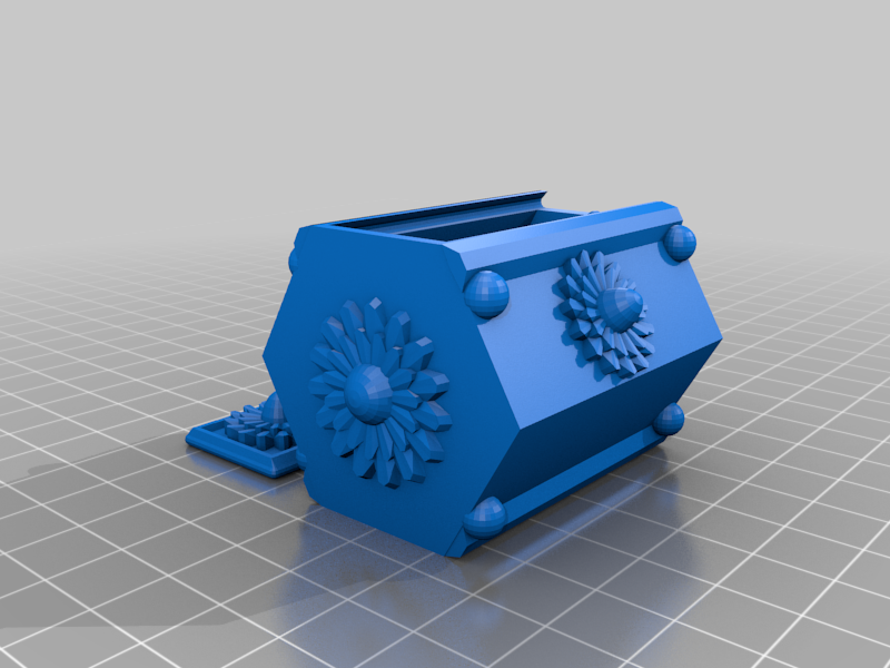 Sliding jewelry box