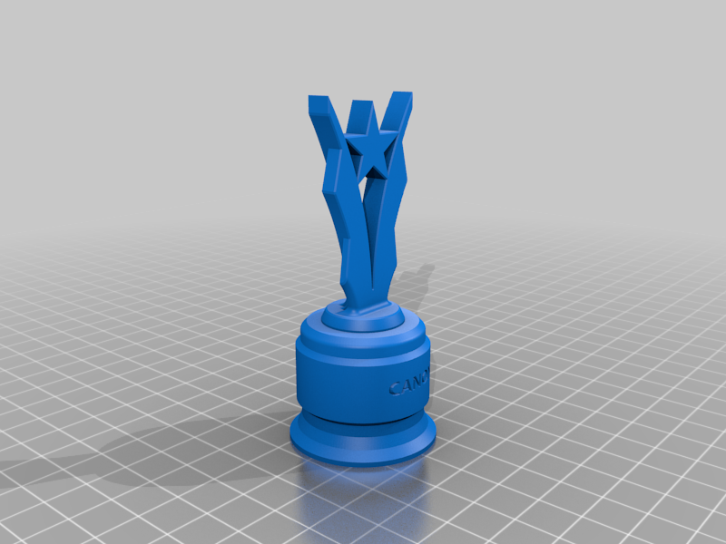 Trophy w/ name tag