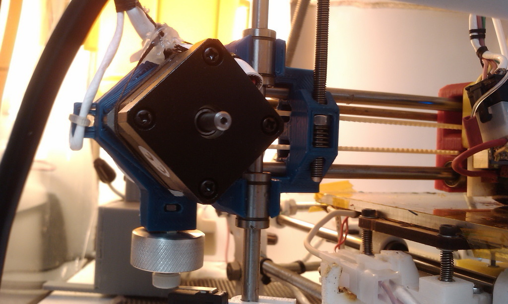 Emaker Huxley X motor brackets with Z end stop