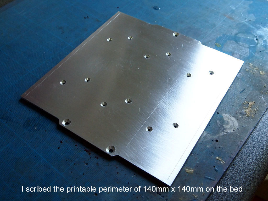 Replacement heated bed for Emaker Huxley