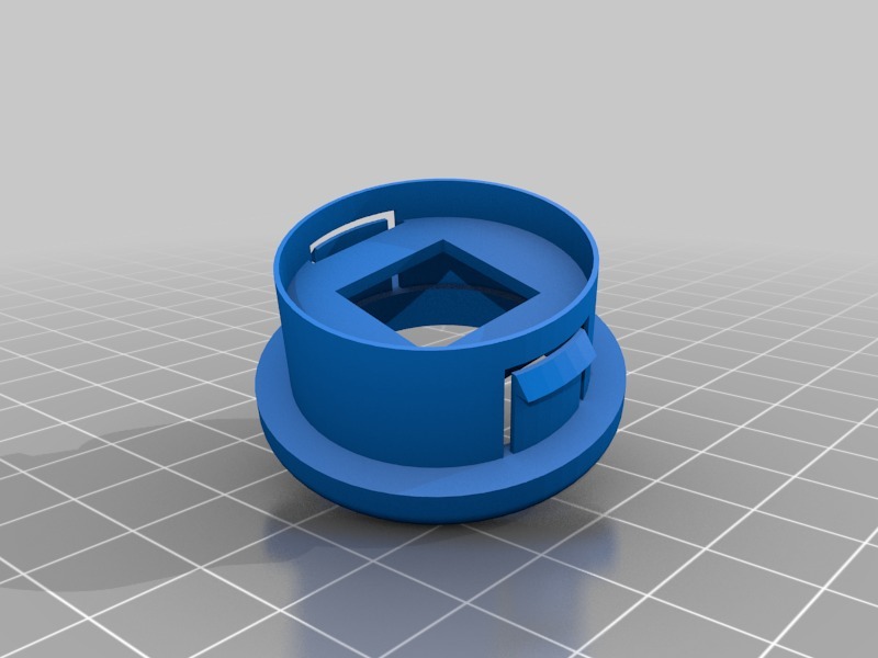 arcade pushbutton housing for cherry MX, non standard, V1.0