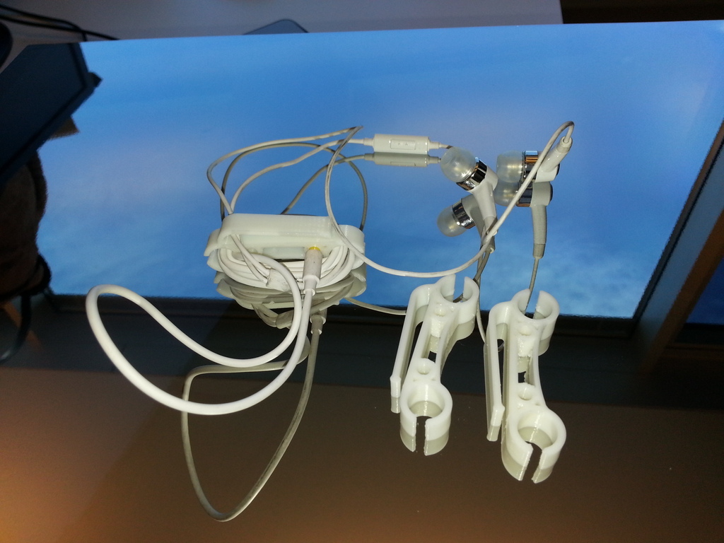 earplug cord organiser