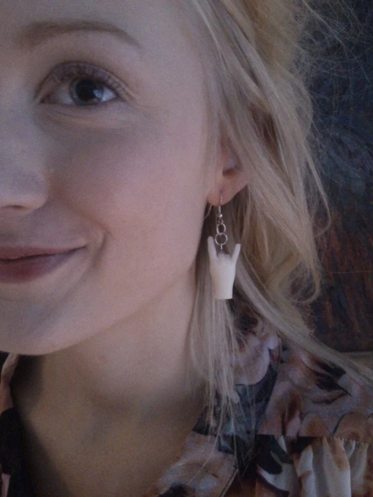 Sign of the Horns Earrings