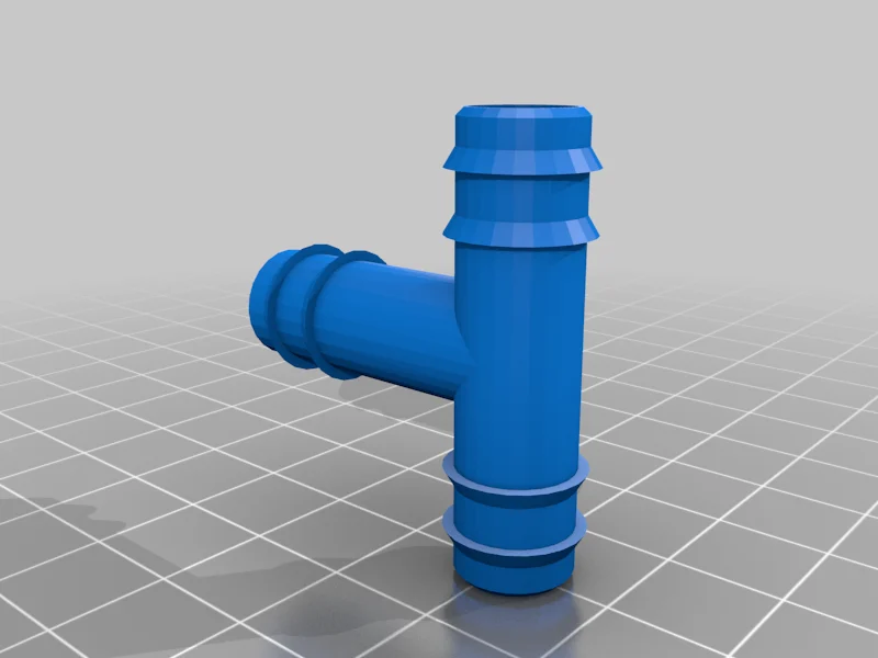 3-way "T" Soft Pipe Connector (Scalable) 1:1:1