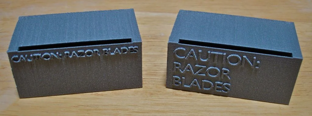 Safer Safety Razor Disposal Box