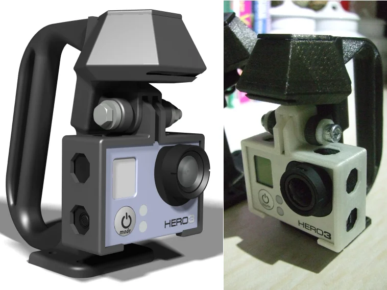 GoPro Hero 3 Steady Cam Concept