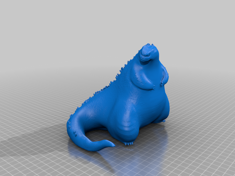 Cute Fat Godzilla