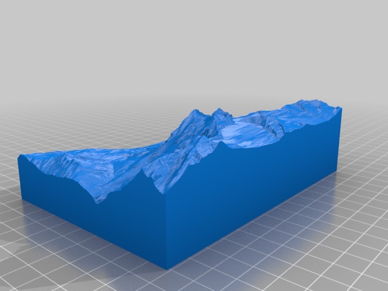 The Eiger, 10km Collectible Mountain