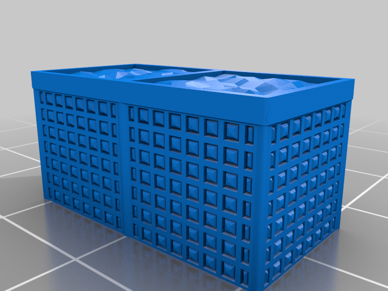 Hesco MIL2 barriers 1/55 scale