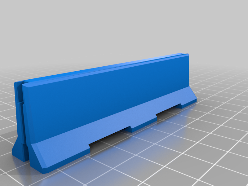 1:35 Scale 10' Concrete Jersey Barrier