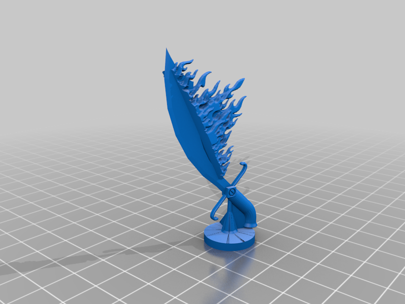 Spiritual Weapon Flaming Sword