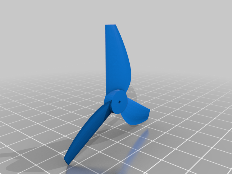 Delft DU84-132V3 Airfoil Micro Drone Propeller (41.09g thrust @ 3V)