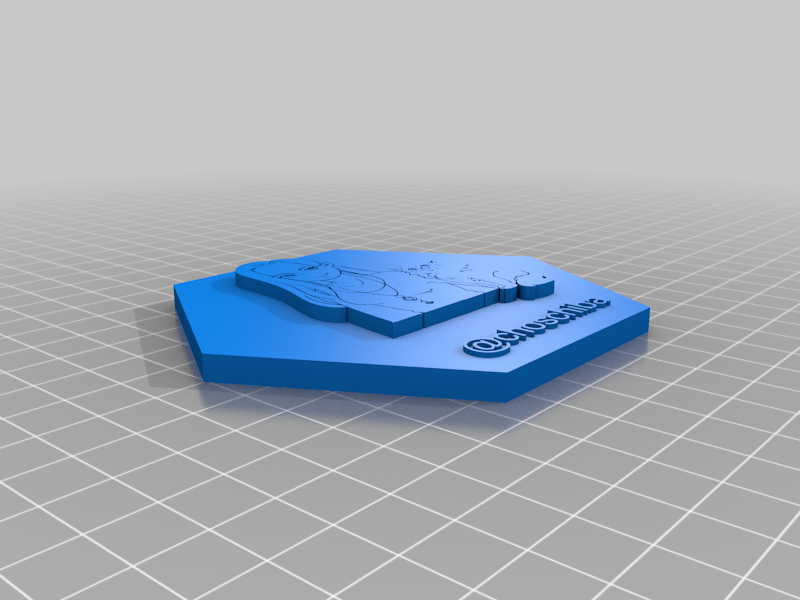 3DPrinting Community Hex Mural - Cat3D