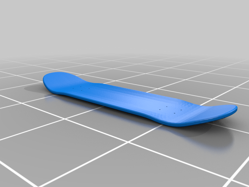 Parametric (F360) Skateboard Deck