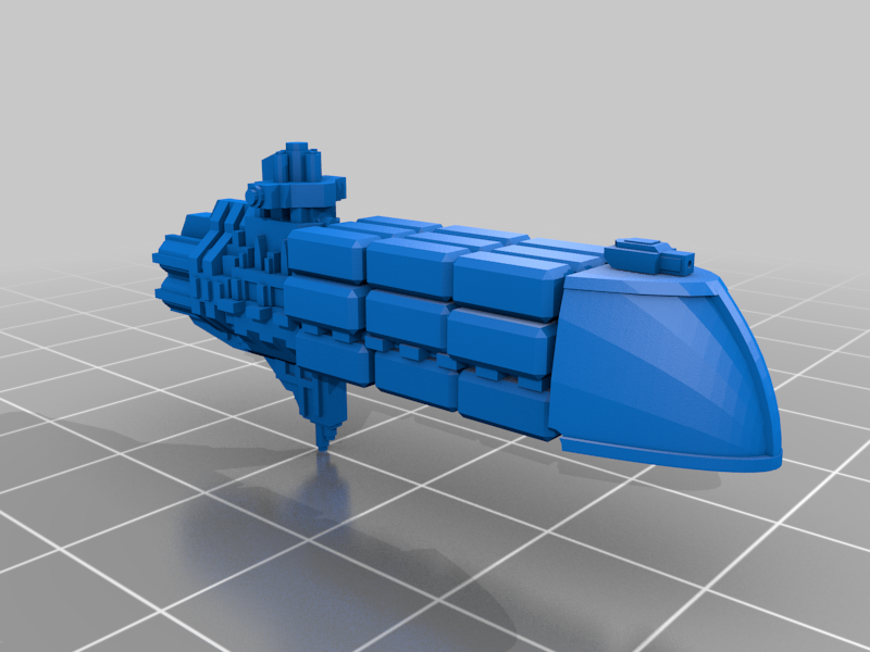 BFG  Gothic Freighter Cargo Ship