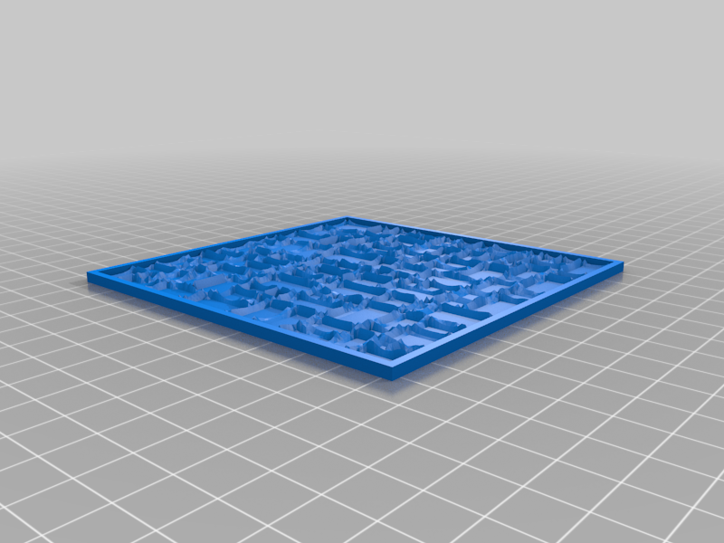 Cobblestone foamcore embosser