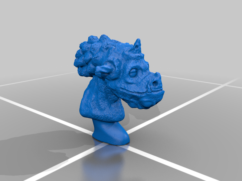 DragonFace Bust