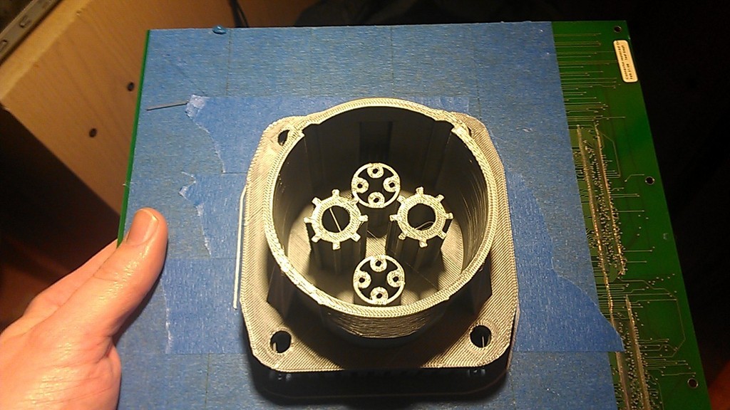 Chademo inlet for test purposes