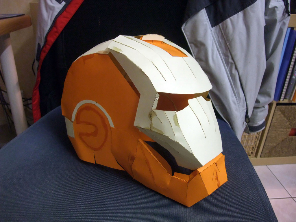 Pepakura IronMan helmet