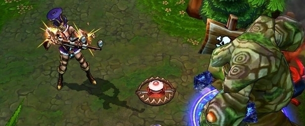 League of Legends Caitlyn Yordle Snap Trap