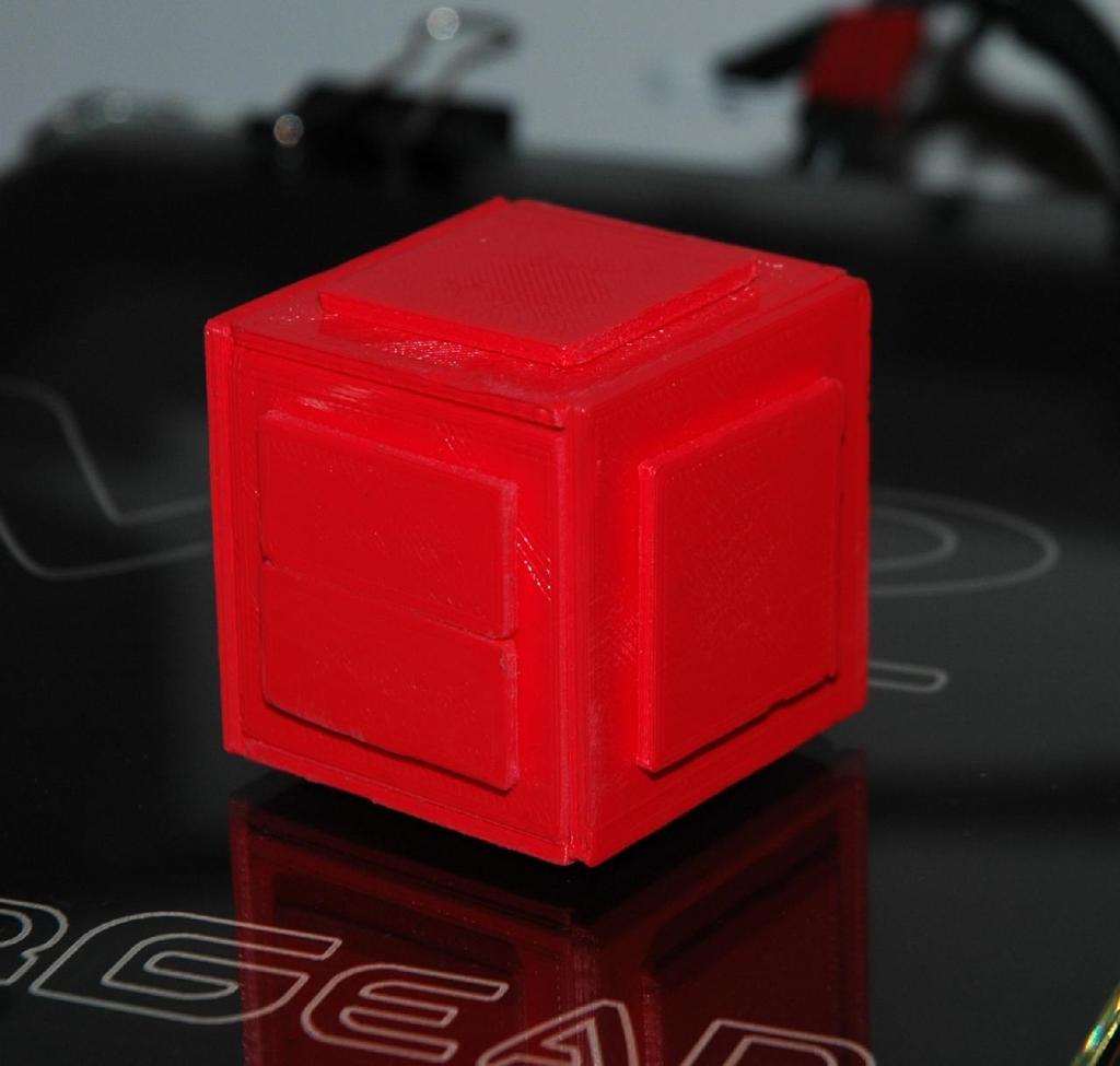 Black Nightmare Puzzle Box