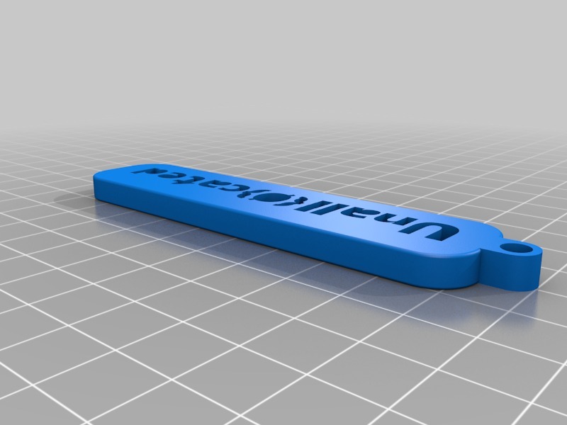 Unall{Ø}cated Key Tag